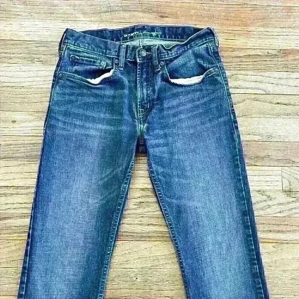 Old Navy Jeans Size 29 x 30 Slim Etroit stretch denim - Picture 3 of 8